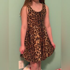 Lola Wild Patterned Kids Dress